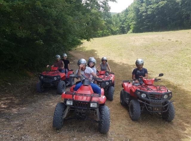  Quad -999 Excursión en Quad en la nieve 