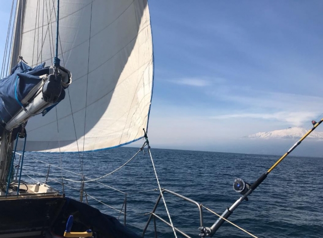  Segeln im Meer von Sizilien 