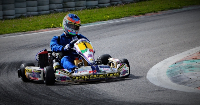  Speeding around the track