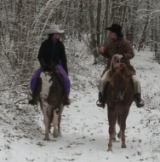  trekking en el invierno 