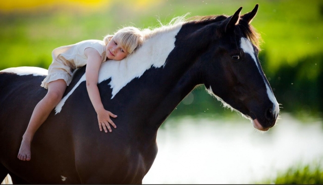bimbi e cavalli