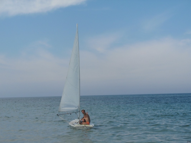  Todo mundo se diverte no barco 