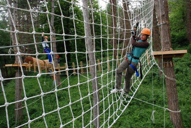 Arrampicata sulla rete