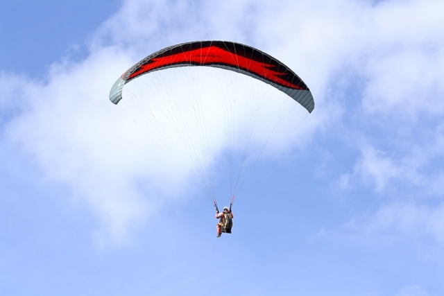  Flying in the clouds 
