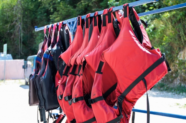 Salvagenti per rafting