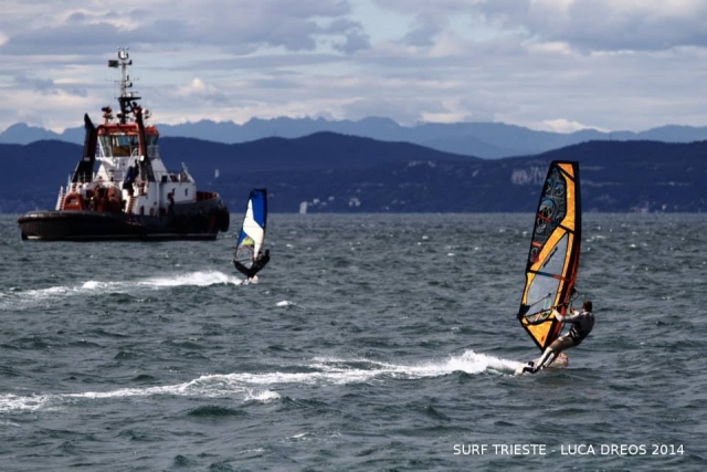  Planche à voile à Trieste