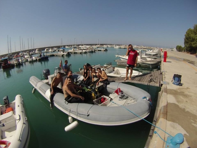  Dinghy at the port 
