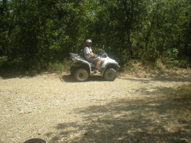 Quad in lontananza