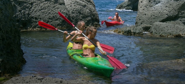 En kayak 