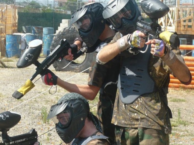 Coude 45° 7/8'' Pour Paintball – Couleur Verte – NEUF