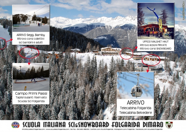 Dove siamo e di cosa disponiamo - Scuola Sci Folgarida | Folgarida Ski School
