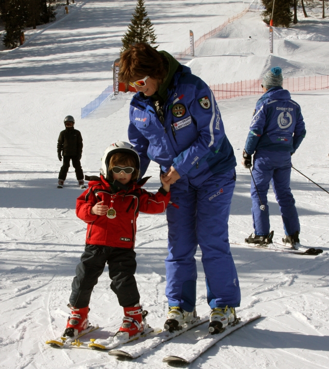 terremo vostro figlio per mano - Scuola Sci Folgarida | Folgarida Ski School