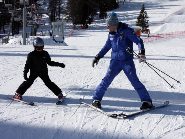 accompagneremo i vostri figli con attenzione - Scuola Sci Folgarida | Folgarida Ski School