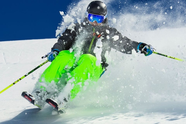 A contatto con la neve