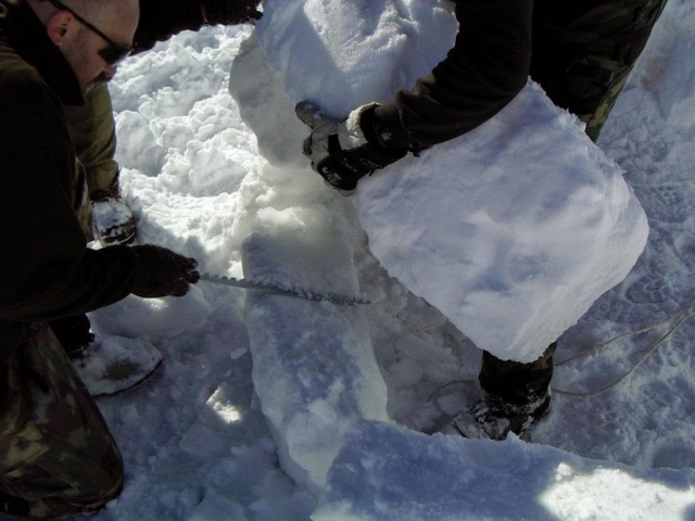  will it be under the snow? 