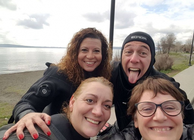 Selfie post immersione