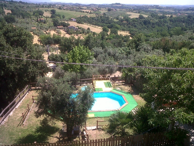 A piscina! 