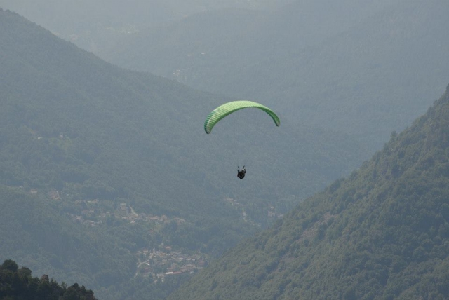 We fly into the valley 
