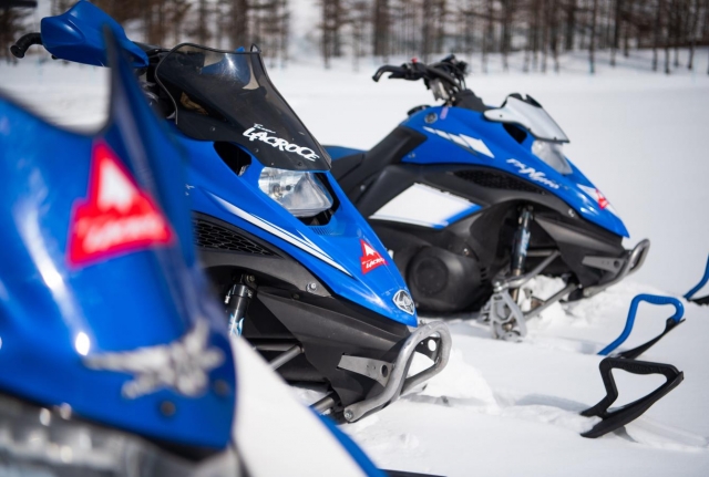  Nossos snowmobiles 