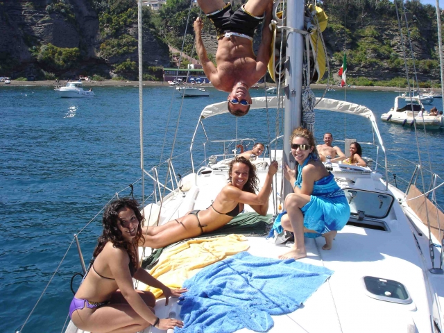  Ischia cruise on sailing boat 