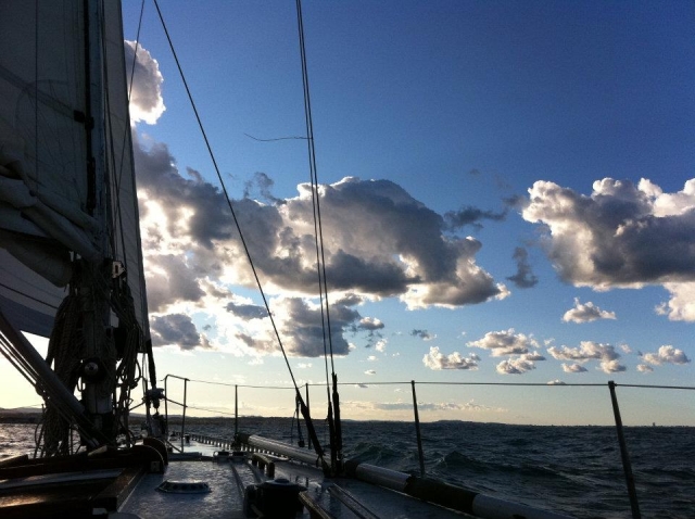  Un ciel magnifique, au moins aussi beau que la mer ! 