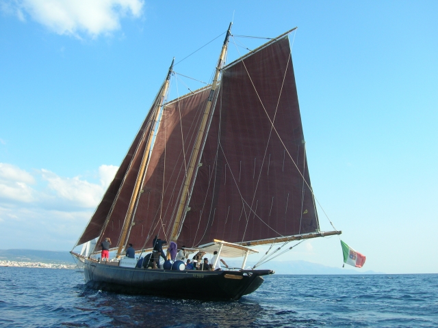  sailing in Italy 