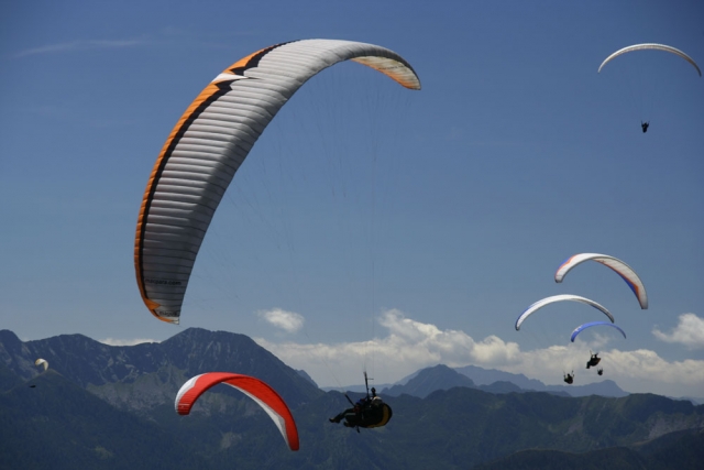 Gleitschirmfliegen 