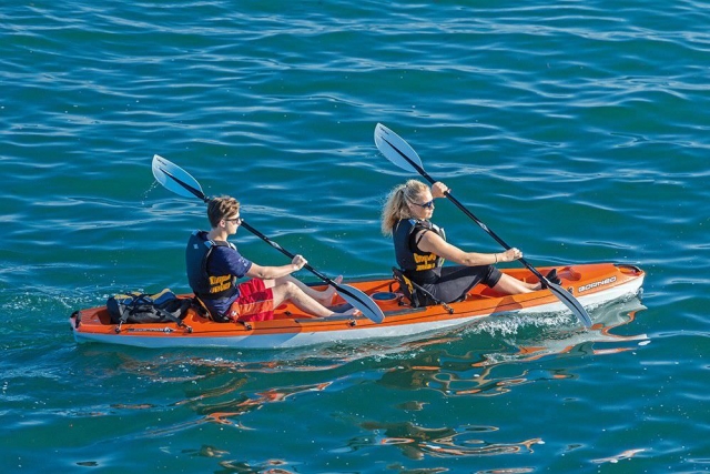 canoa in coppia