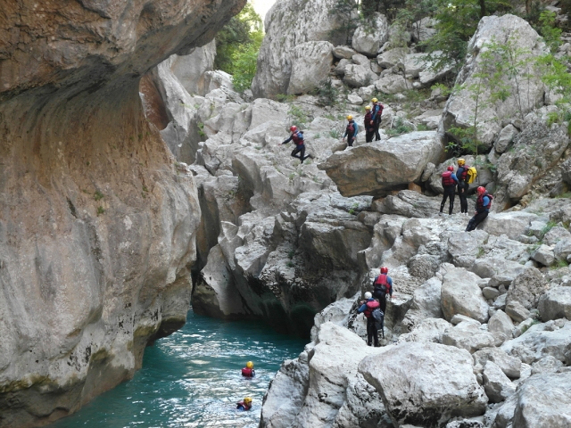canyoning