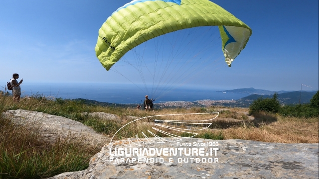 parapendio liguria genova golfo tigullio