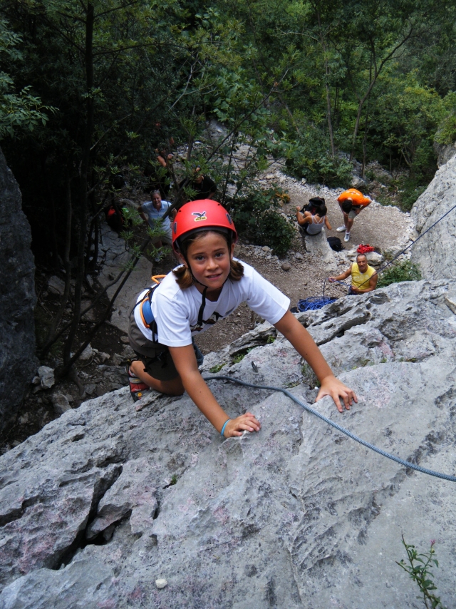 Climbing Nago Belvedere