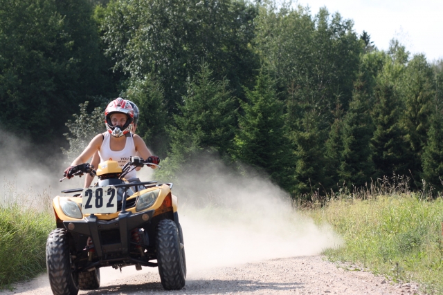 Quad sull isola 