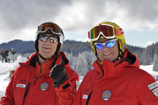  Daniele e Mario, dois de nossos instrutores 