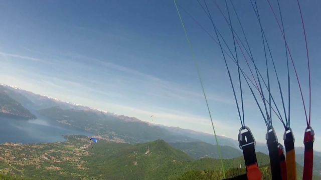 dettaglio parapendio
