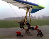 Flying in hang gliding