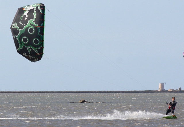 Manovrando il kite