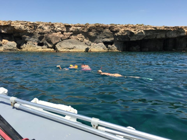 Snorkeling in compagnia