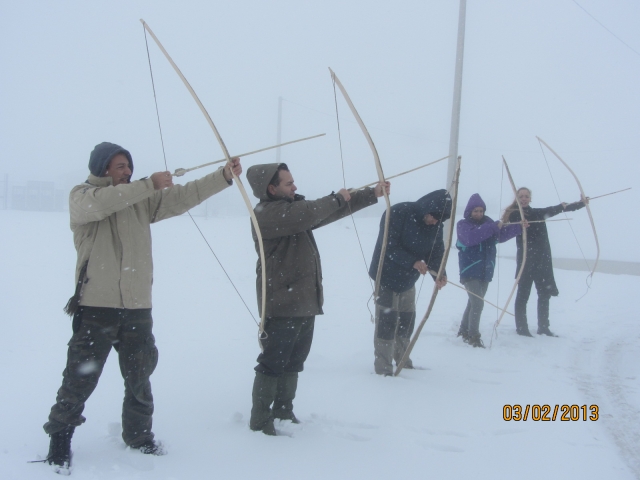  Challenging the weather conditions 