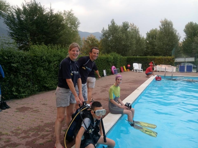 pronti per le immersioni
