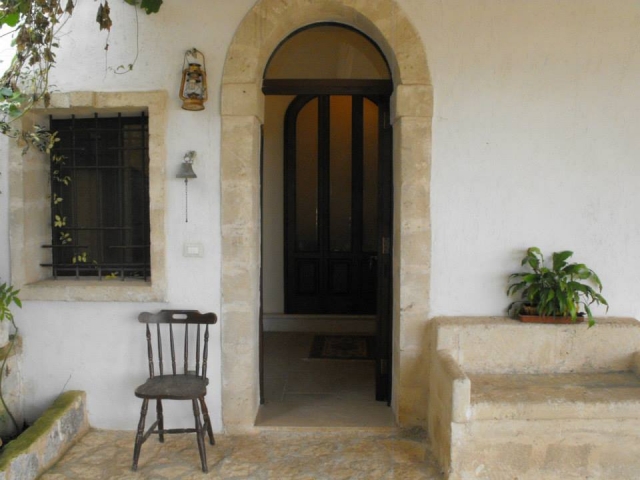  The entrance to the Masseria 
