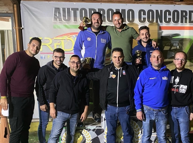 I nostri piloti a fine gara 