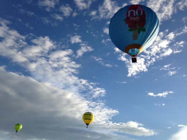  Nos montgolfières en vol 