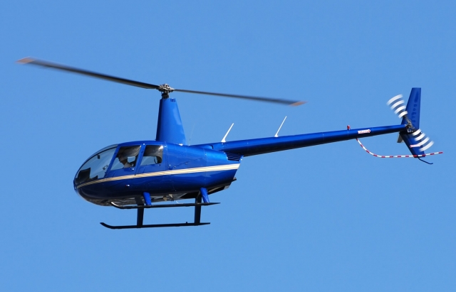  einer unserer Helikopter 