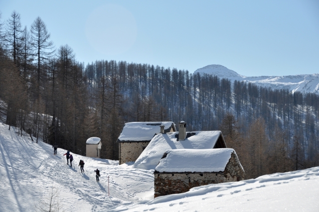  Trekking Alpe Devero im Winter_Italienische Alpen 