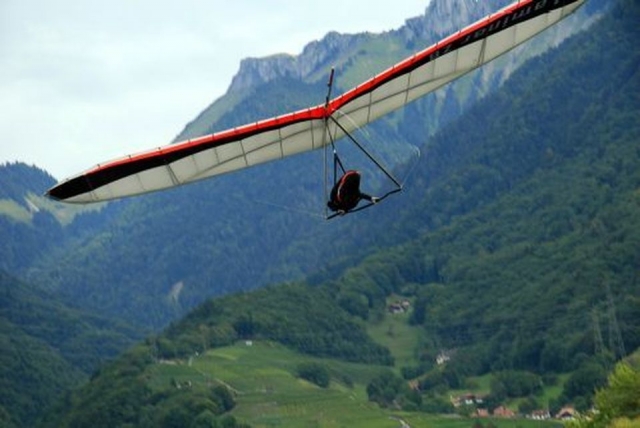  In flight 