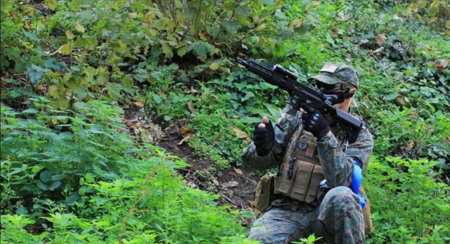  Fusil et camouflage 