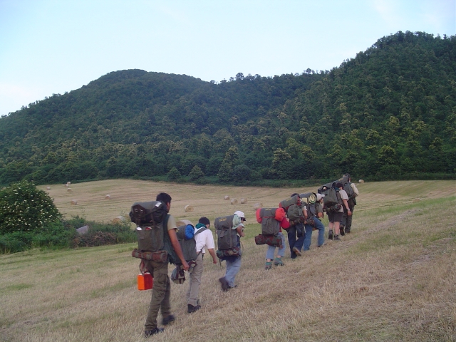  Bushcraft在拉齐奥远足 