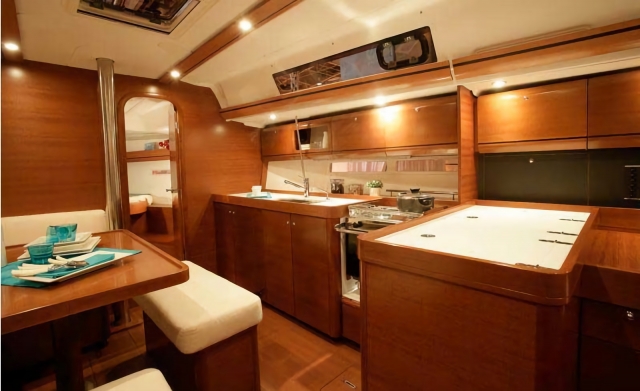  Interieur der Dufour 