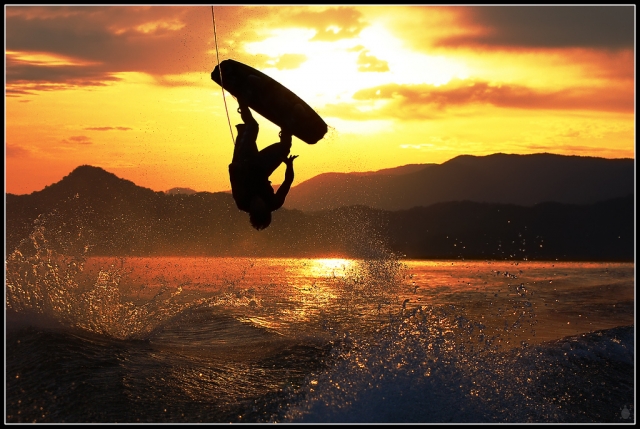 Al tramonto