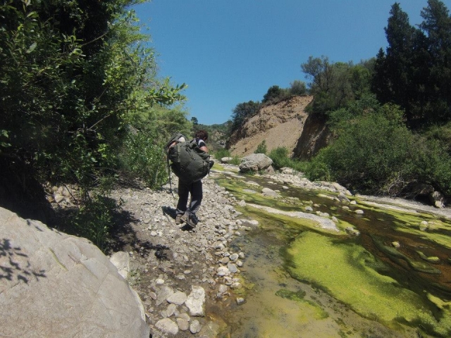  Trekking in Richtung der Tiberio-Schluchten (Madonie Park) 